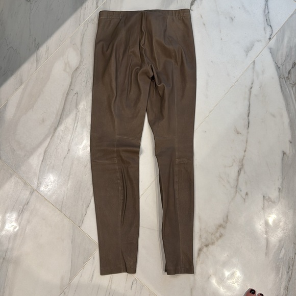 Vince olive leather pants size medium - Picture 7 of 7